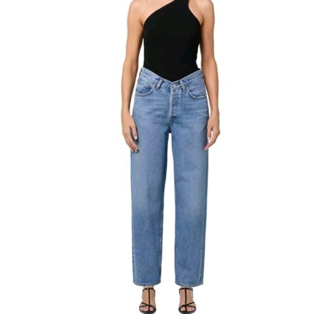 Agolde V-Waist Baggy Jeans in Fairway Size 31 NWT $248
